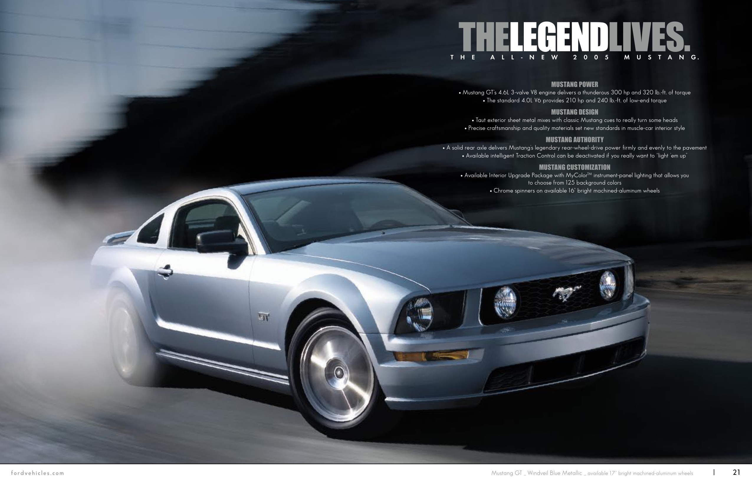 2005 Ford Mustang Brochure Page 15